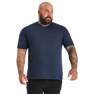 Built Different Navy Crew T Shirt